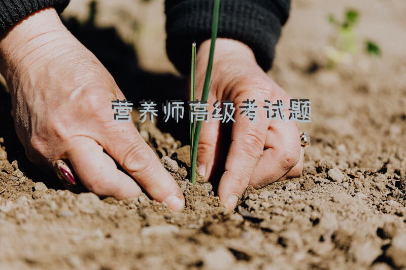 营养师高级考试题