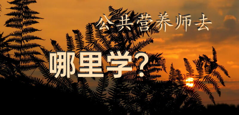 浙江温州或者瑞安哪里有学营养师的地方啊？
