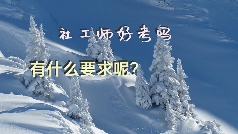 社工考试初级的难吗？