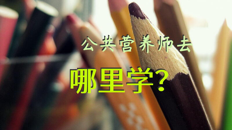 我想学公共营养师，哪个培训机构比较好？