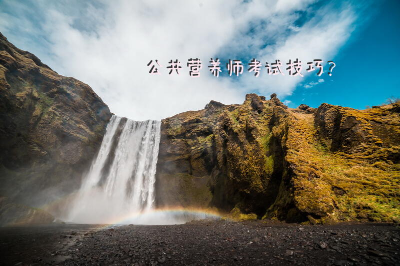 公共营养师考试技巧？