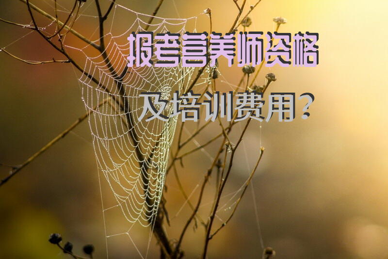 报考营养师资格及培训费用？公共营养师培训一般多少钱知道的说说？