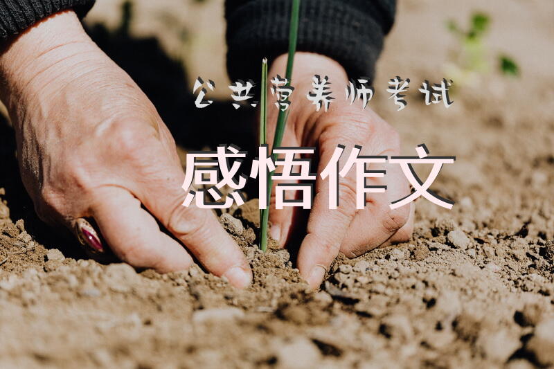 公共营养师考试感悟作文学公共营养师有什么好处？