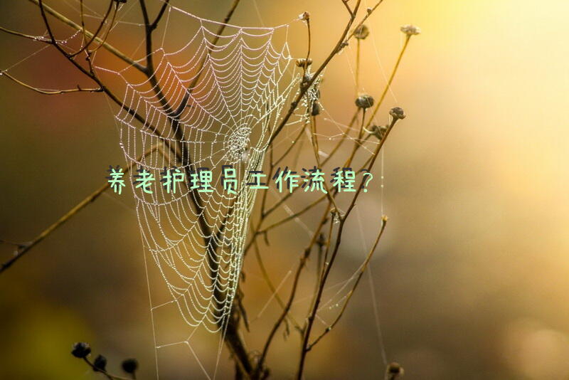 养老护理员工作流程？护理员八大实操步骤？