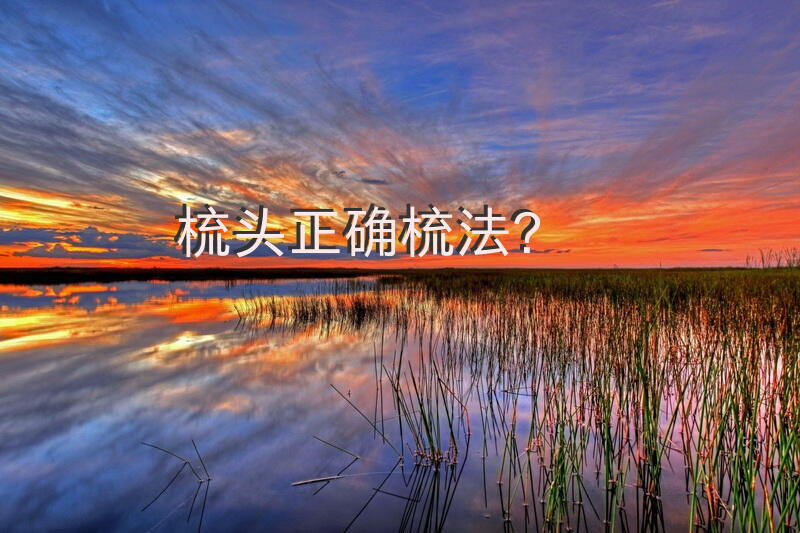 梳头正确梳法？
