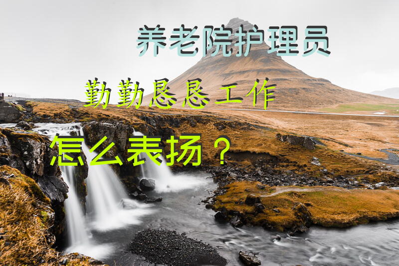 养老院护理员勤勤恳恳工作 怎么表扬？养老护理员的意见建议？