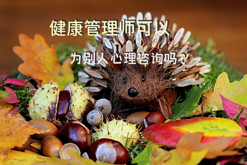 健康管理师可以为别人心理咨询吗？