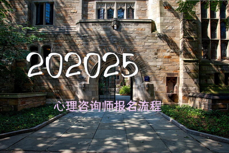 202025心理咨询师报名流程？